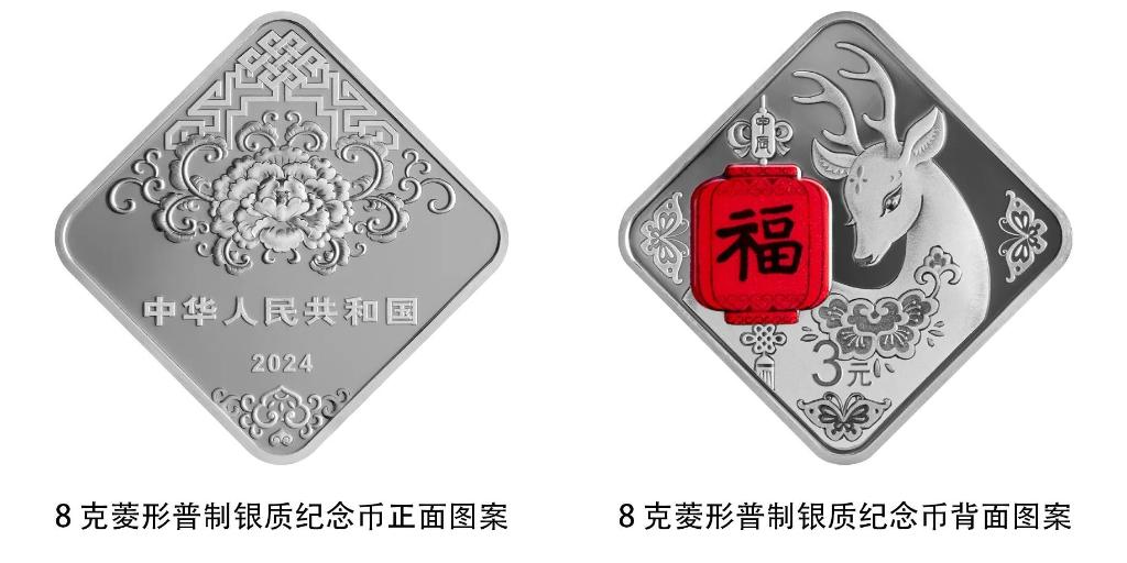 2024年贺岁纪念币和纪念钞来了先睹为快！(图2)