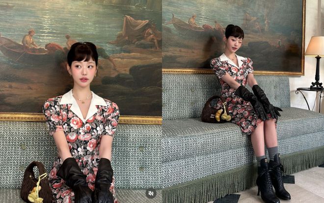张员瑛变身赫本受全网好评！蜘蛛侠“绿恶魔”竟乱入伸展台走秀。(图3)