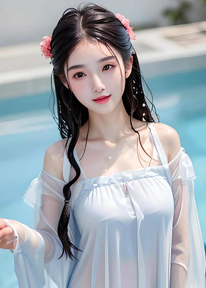 夏日时尚泳装美女：独特魅力勾勒海滩迷人风姿！(图6)