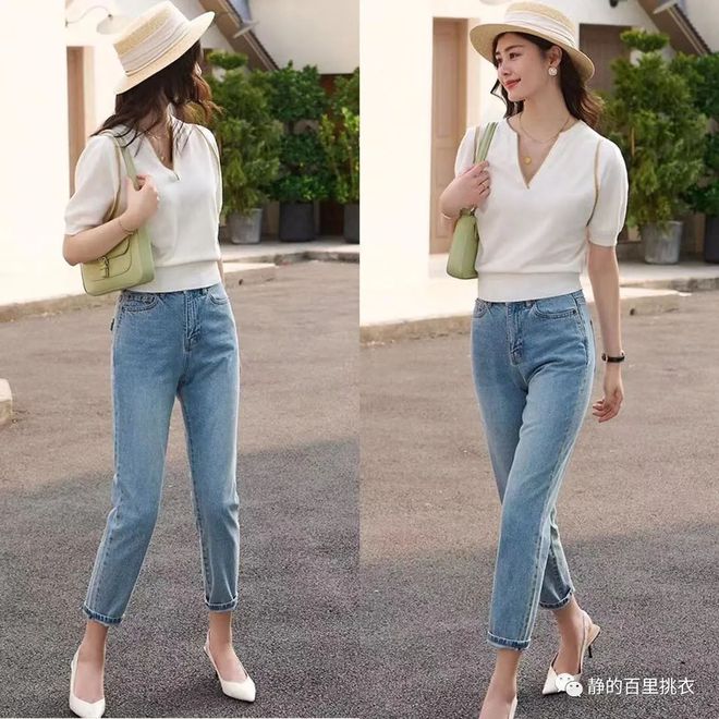 夏季针织衫新穿法比T恤时尚比衬衫优雅！显气质又美丽(图4)