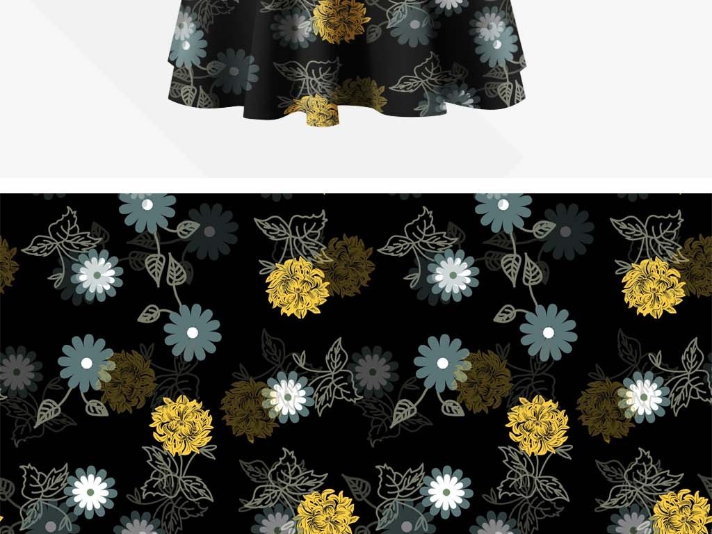 服装印花素材_服装印花图片_服装印花素材图片下载_熊猫办公