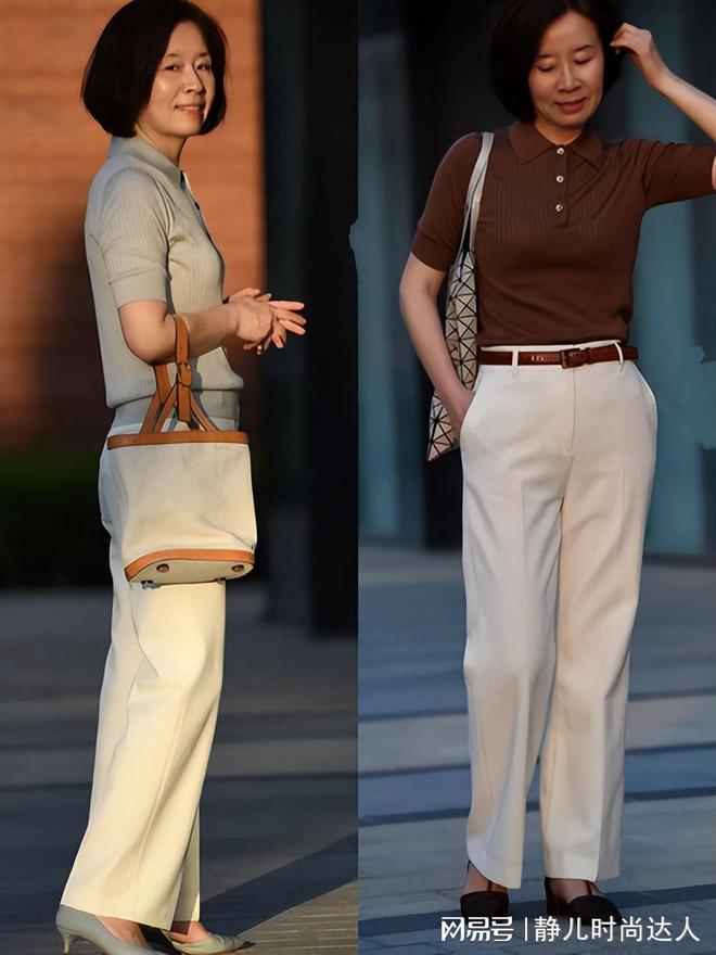 五十岁女人就别扮嫩了看这些妈妈的气质型打扮才是真高级(图5)