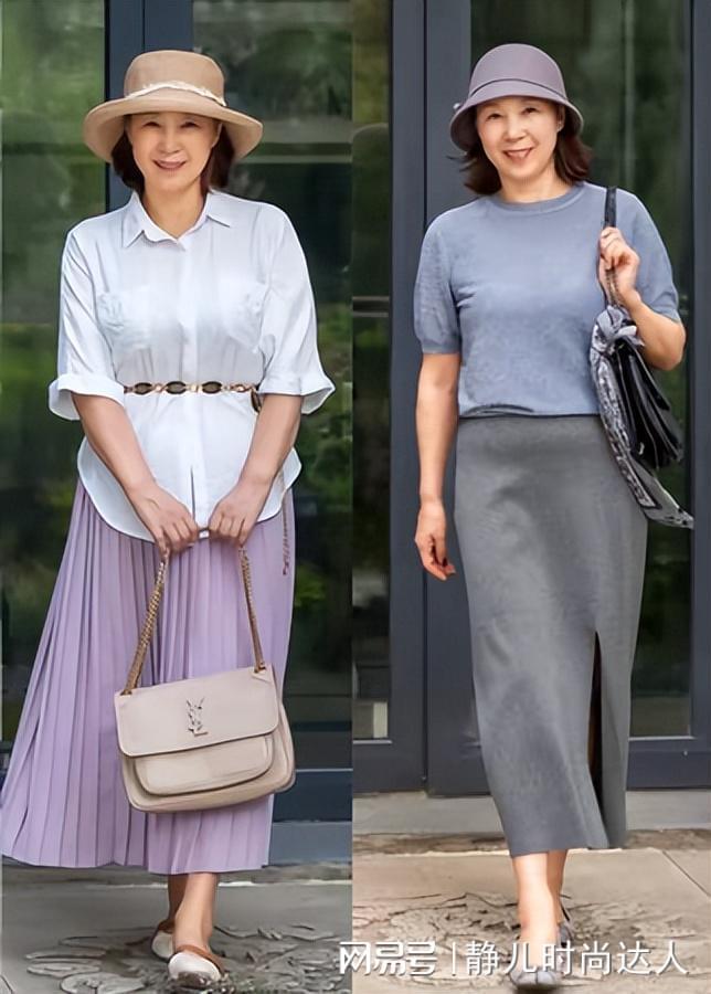 五十岁女人就别扮嫩了看这些妈妈的气质型打扮才是真高级(图7)