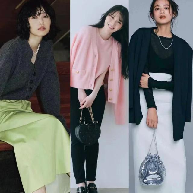 聪明女人入秋必备的两种单品：针织衫和半身裙穿对了真优雅高级(图4)