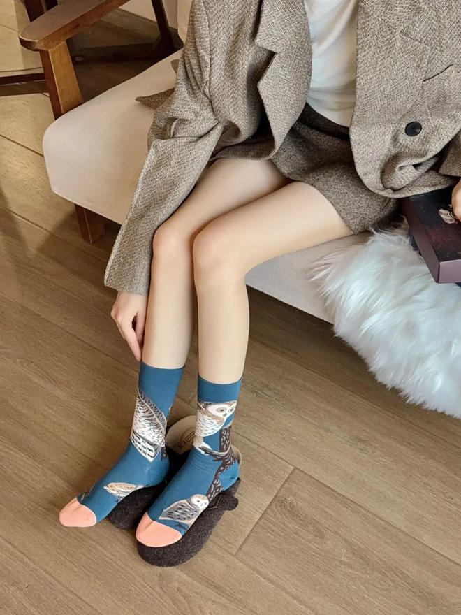 出门逢人就推的搞怪艺术袜子来了做工、花色设计都是next level！(图35)