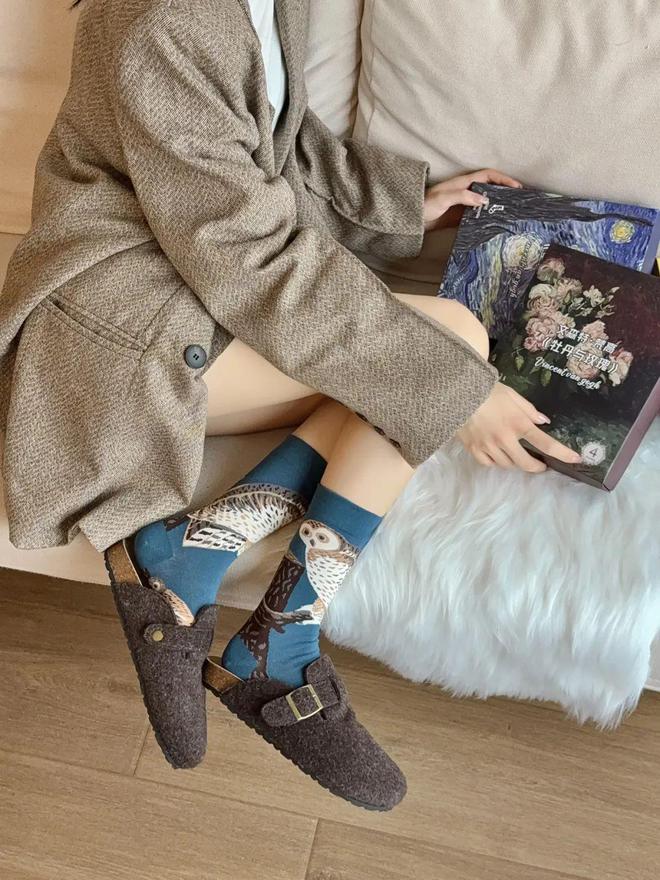 出门逢人就推的搞怪艺术袜子来了做工、花色设计都是next level！(图36)