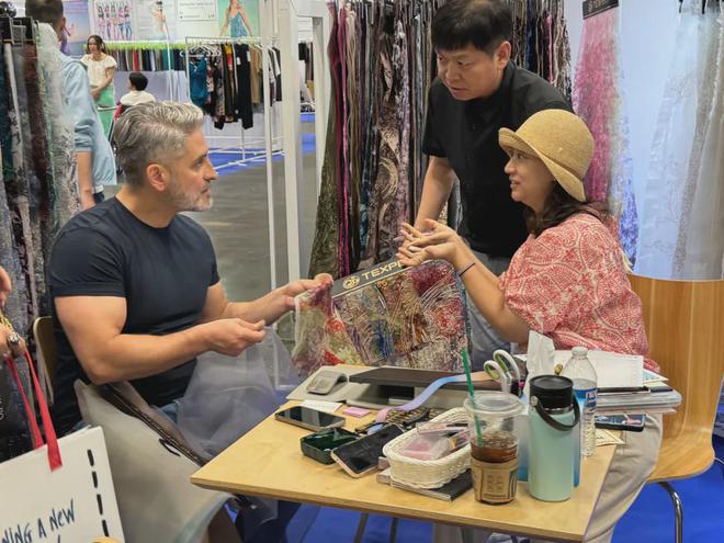同频国际2024中国纺织品服装贸易展览会(纽约)启幕(图5)