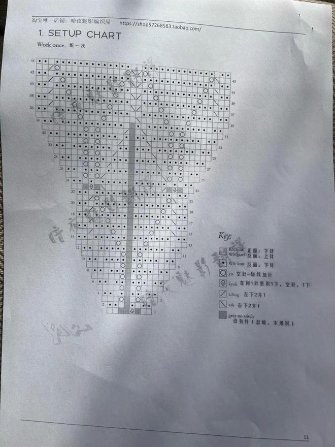 蜂蜡花型立体又精致的复古披肩（附图解）(图3)
