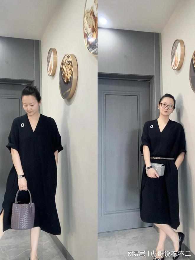 50岁女性秋季色彩搭配指南：卡其色、灰色与黑色的高级优雅(图11)