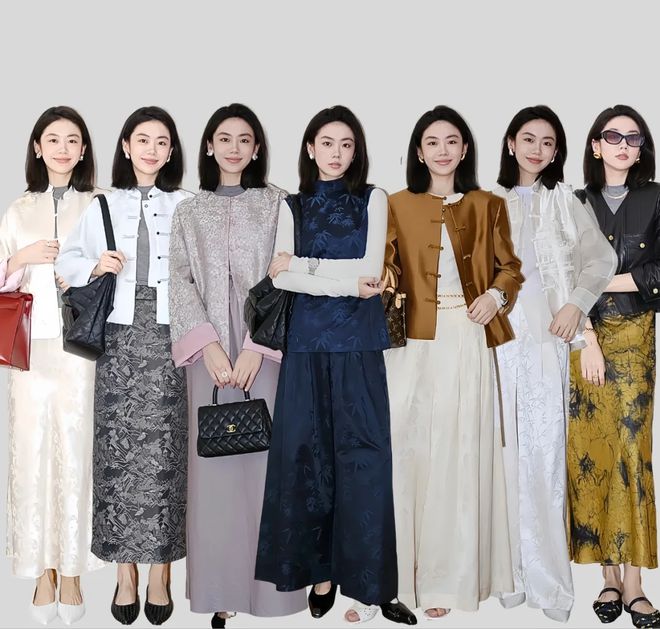 适合50岁女性的秋季穿搭这样穿很减龄时尚又优雅高级(图2)