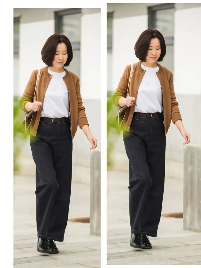 适合50岁女性的秋季穿搭这样穿很减龄时尚又优雅高级(图6)