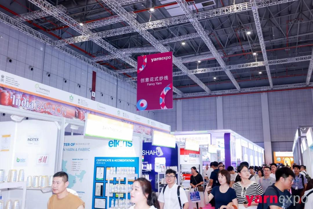 2024yarnexpo秋冬纱线展现场热度飙升! 时尚外观下尽显技术内涵(图2)