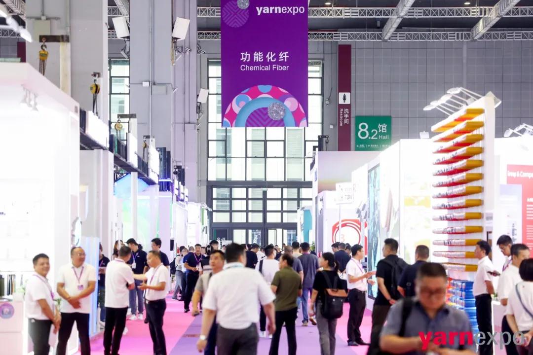 2024yarnexpo秋冬纱线展现场热度飙升! 时尚外观下尽显技术内涵(图8)