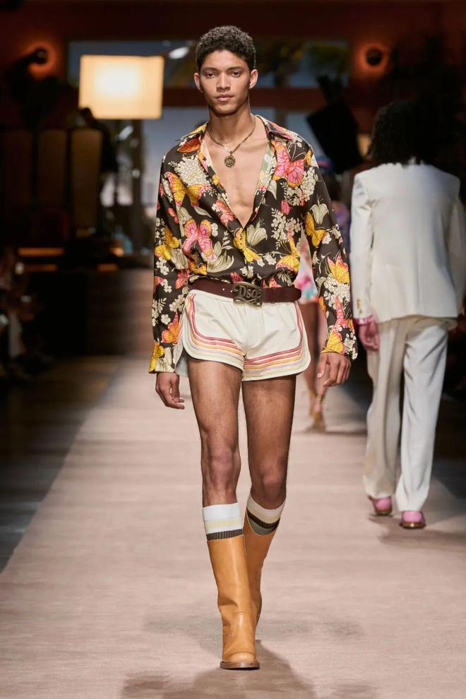 Dsquared2 2024春夏系列休闲款式中感受到了荷尔蒙(图21)
