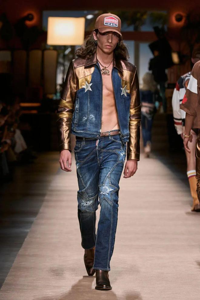Dsquared2 2024春夏系列休闲款式中感受到了荷尔蒙(图27)