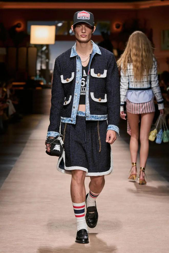 Dsquared2 2024春夏系列休闲款式中感受到了荷尔蒙(图30)