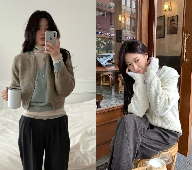 初冬上班这样穿通勤风简约高级又有女人味(图7)