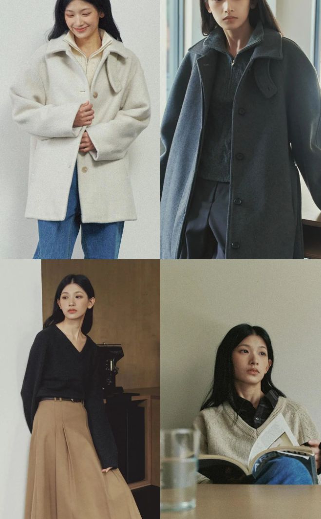 初冬上班这样穿通勤风简约高级又有女人味(图9)