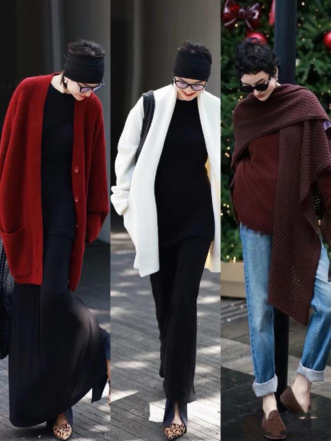 这才是40+女人该有的模样：不穿廉价衣服、拒绝一身黑高级醒目(图9)