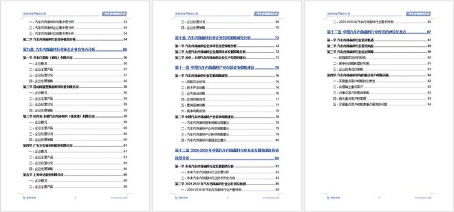 中国汽车内饰面料行业市场分析及投资前景预测报告—智研咨询发布(图6)