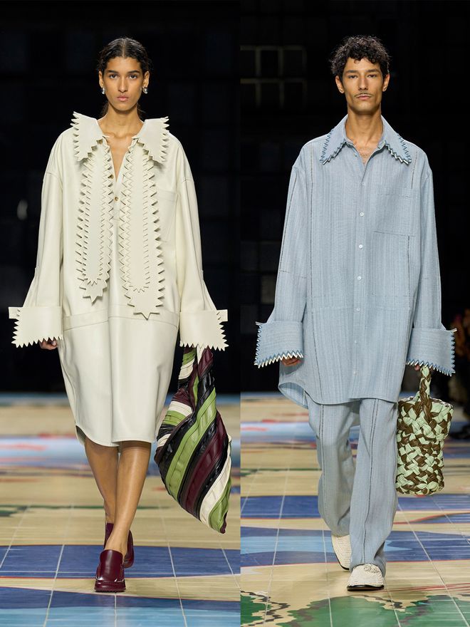 Bottega Veneta 2024春夏系列工艺精湛优雅度假的休闲(图25)
