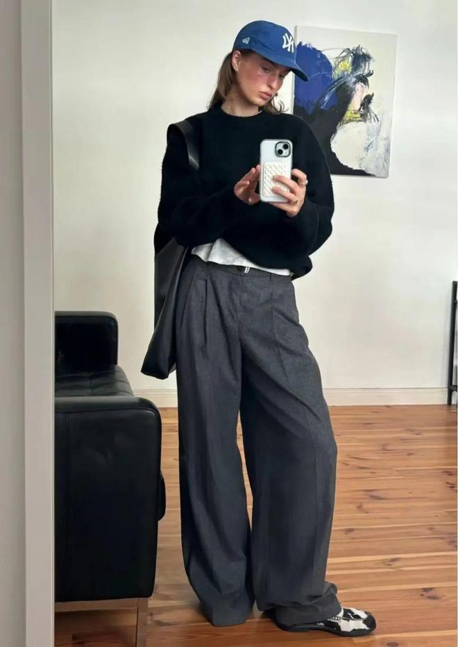 阔腿裤还是太全面了这样穿超好看！(图7)