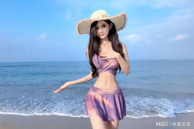 狗头萝莉“下海”照火了泳装大秀娜美身材网友：赛利亚是你吗(图6)