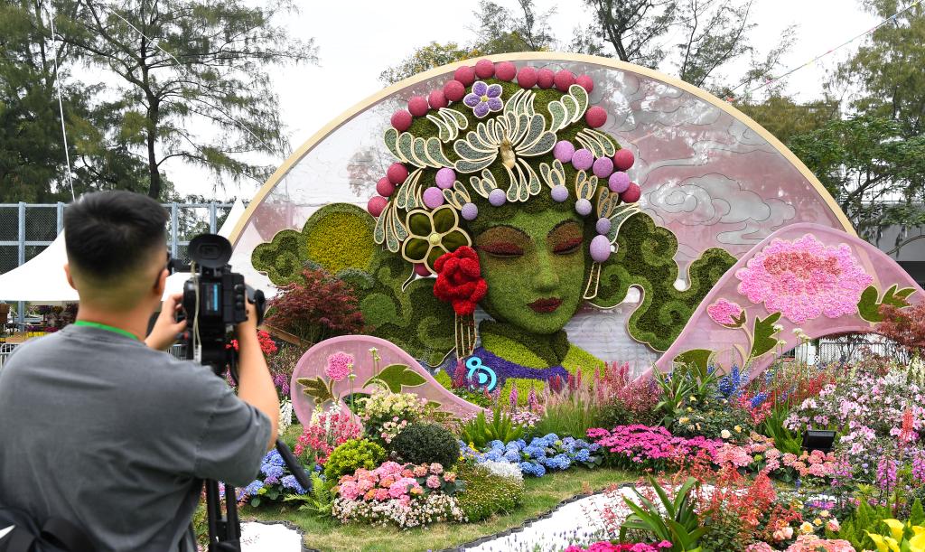 2024年香港花卉展覽開幕
