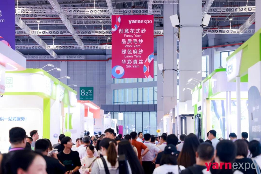 2024yarnexpo秋冬纱线展精彩收官！抢滩“金九银十”为决战“全年红”添把火！(图7)