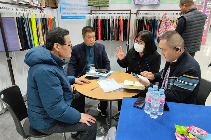 2024纺博会海外展暨第二届中国轻纺城韩国首尔面辅料展览会开幕(图3)