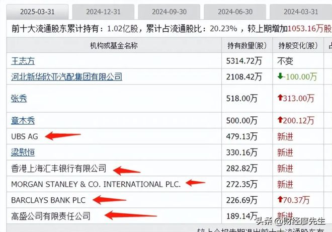 外资集体抄底这25家公司10大股东有一半都是知名外资新进场(图19)