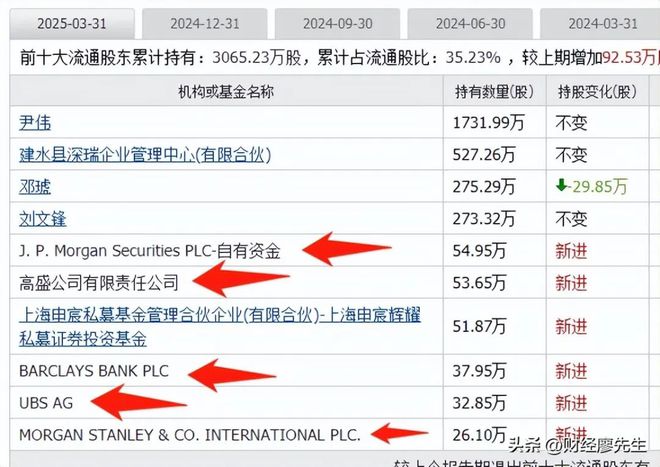 外资集体抄底这25家公司10大股东有一半都是知名外资新进场(图23)