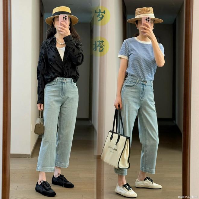 50岁女性必备！告别容貌焦虑照搬这些夏季穿搭公式高级又耐看(图5)