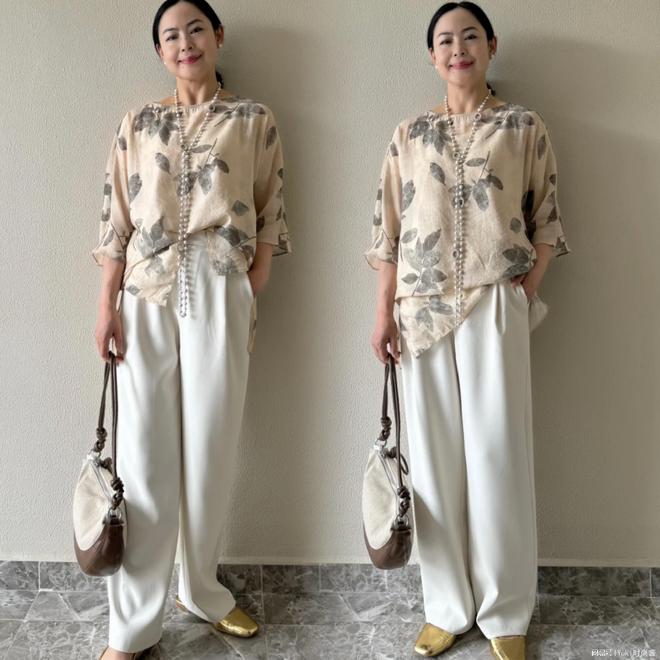 50岁女性必备！告别容貌焦虑照搬这些夏季穿搭公式高级又耐看(图10)