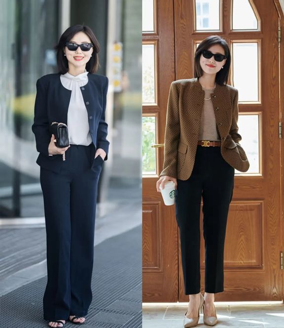 中年女性买衣服没必要贪多！有这“2衣1裙1裤”时髦不过时(图2)