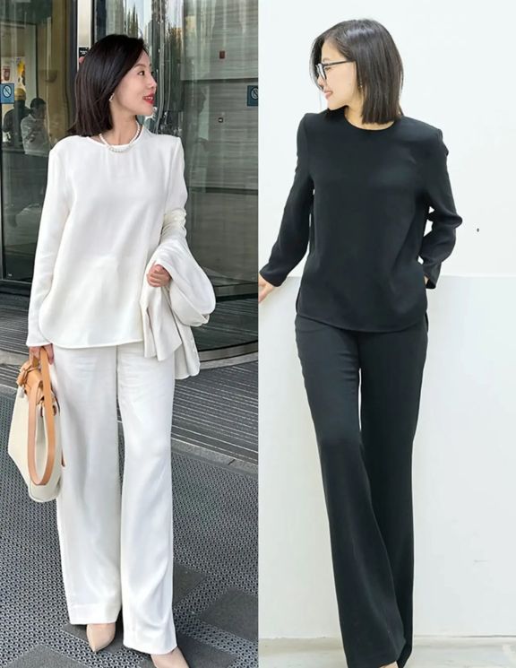 中年女性买衣服没必要贪多！有这“2衣1裙1裤”时髦不过时(图8)
