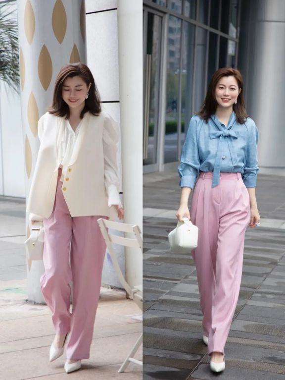 中年女性买衣服没必要贪多！有这“2衣1裙1裤”时髦不过时(图9)