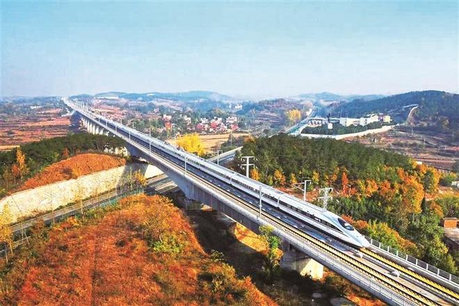 高铁绘就流动的陕西(图3)