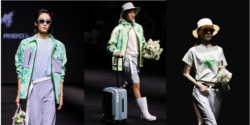 康师傅的“碳中和”风潮吹上了上海时装周的T台(图14)