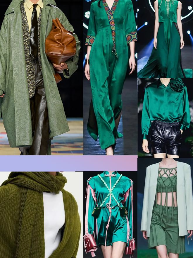 2024春夏流行色之绿色鲜艳清新活力也更优雅(图3)