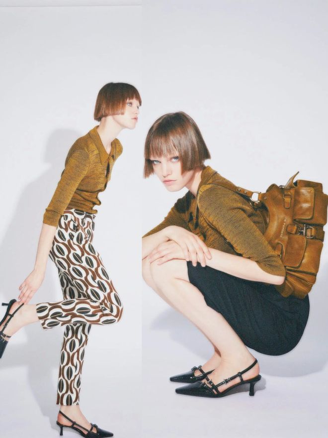 Barbara Bui 2024春夏系列马甲与西服、直筒裤利落直线(图8)