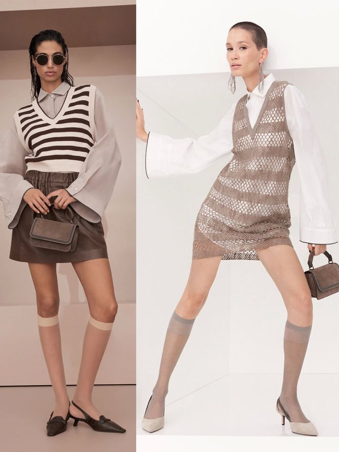 Brunello Cucinelli 2024春夏系列悠闲轻盈平衡的独特魅力(图3)