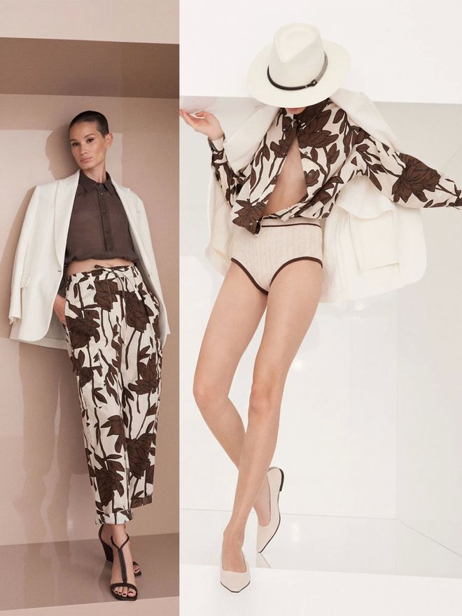 Brunello Cucinelli 2024春夏系列悠闲轻盈平衡的独特魅力(图4)