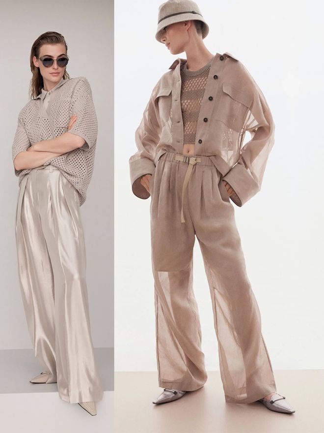 Brunello Cucinelli 2024春夏系列悠闲轻盈平衡的独特魅力(图9)
