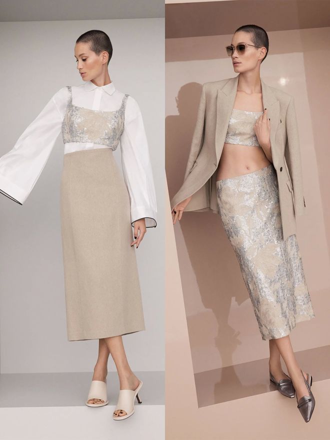 Brunello Cucinelli 2024春夏系列悠闲轻盈平衡的独特魅力(图15)