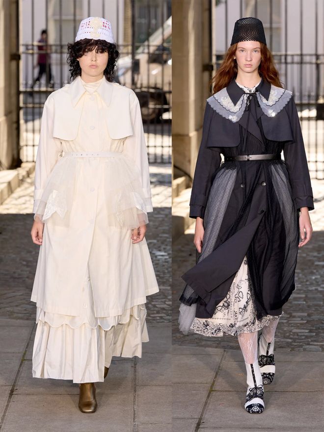 Bora Aksu 2024春夏系列荷叶边与蓬松设计甜美细节的优雅(图15)