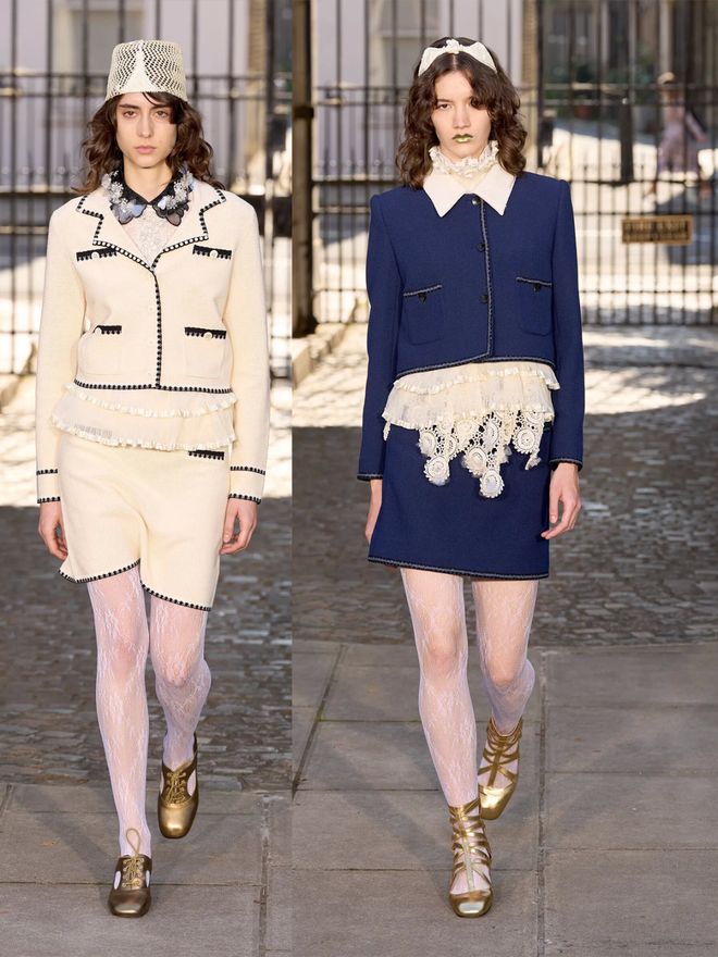 Bora Aksu 2024春夏系列荷叶边与蓬松设计甜美细节的优雅(图20)