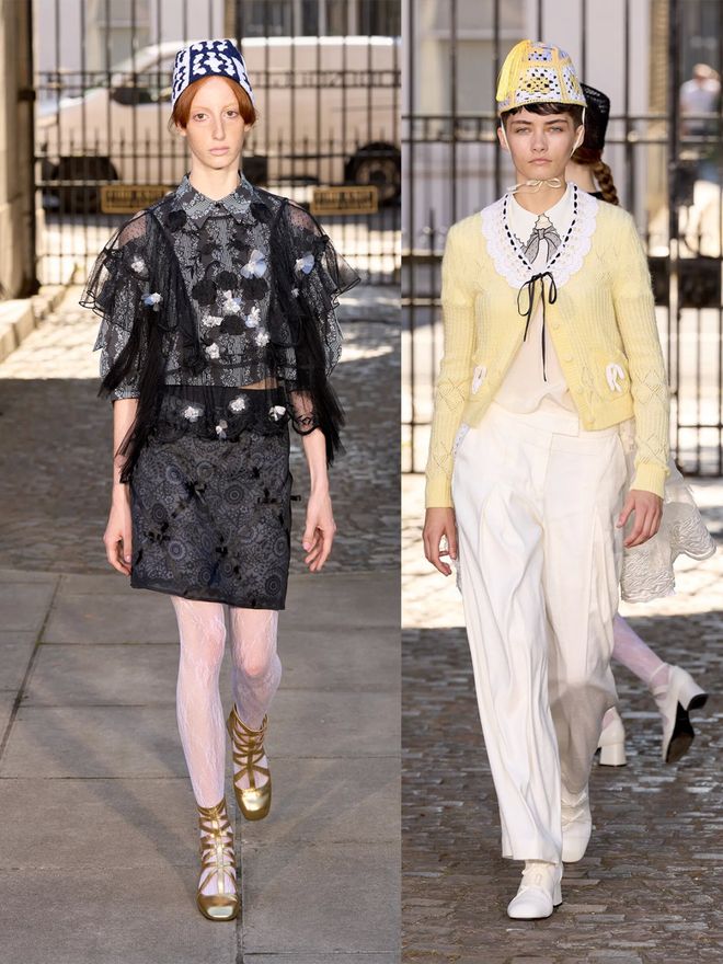 Bora Aksu 2024春夏系列荷叶边与蓬松设计甜美细节的优雅(图23)