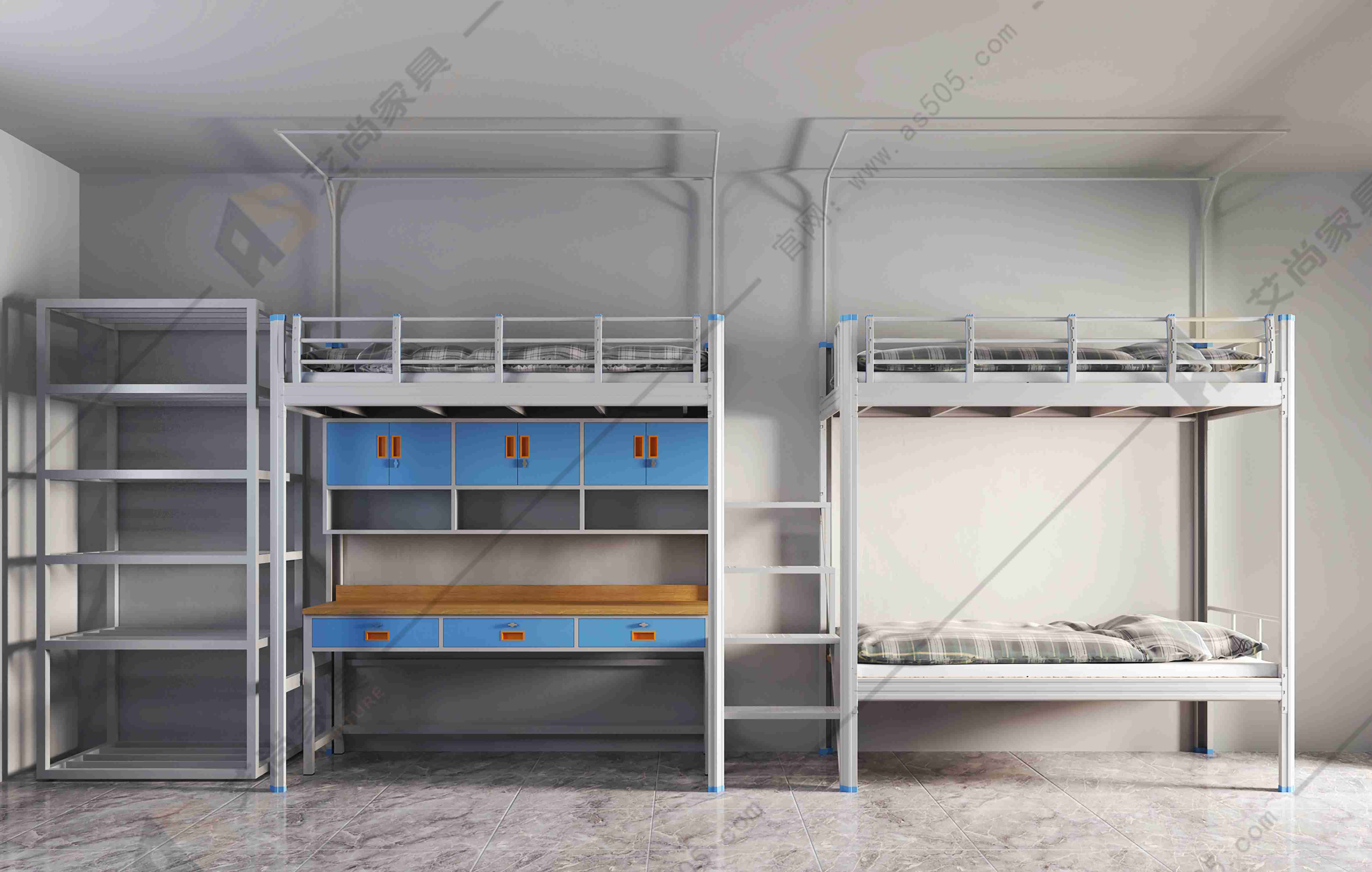 宿舍公寓床常见的款式有哪些？(图3)