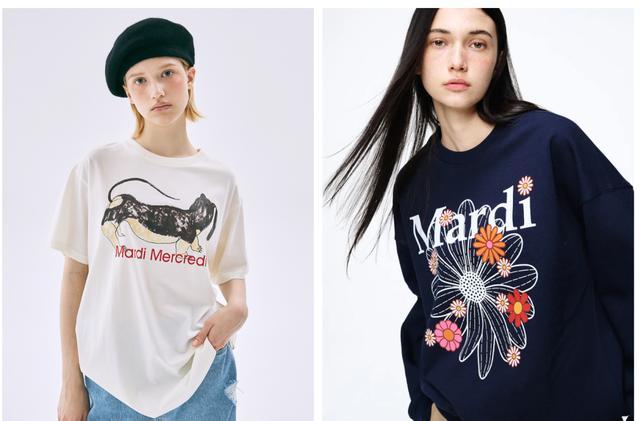 猝不及防！韩国一潮流服饰品牌将关闭中国全部门店陆续清仓打折小雏菊图案的T恤是其爆款单品(图2)